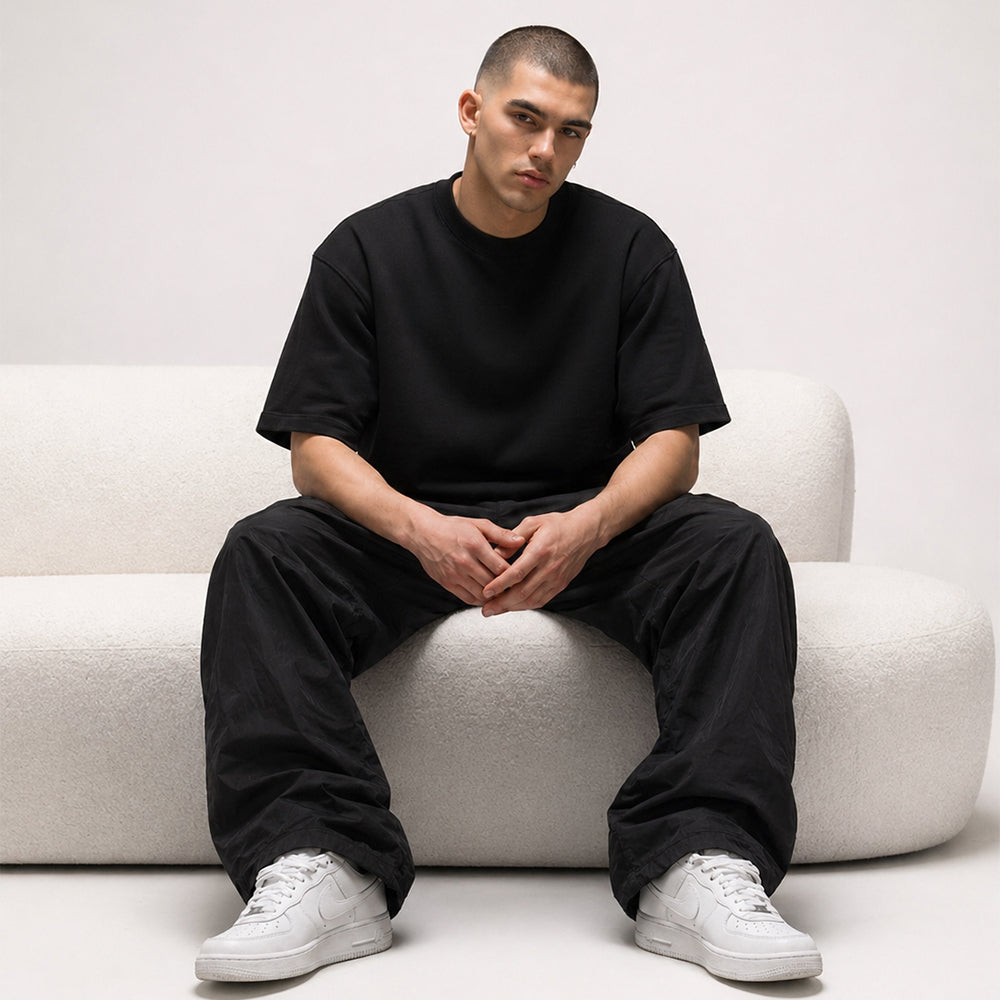 41studio Oversize T-shirt | Black
