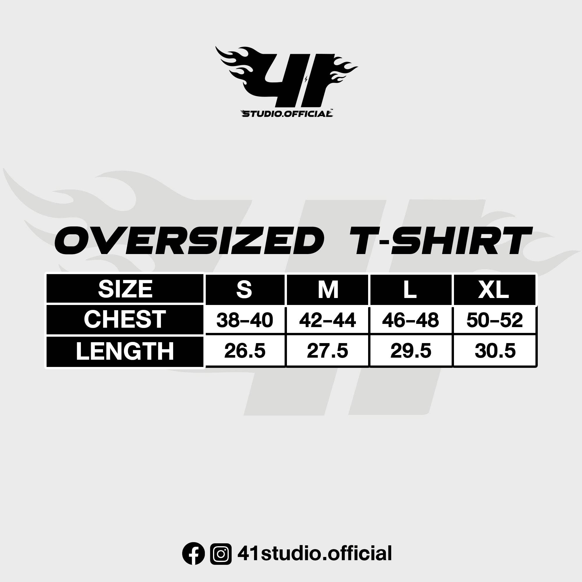 41studio Oversize T-shirt | Black