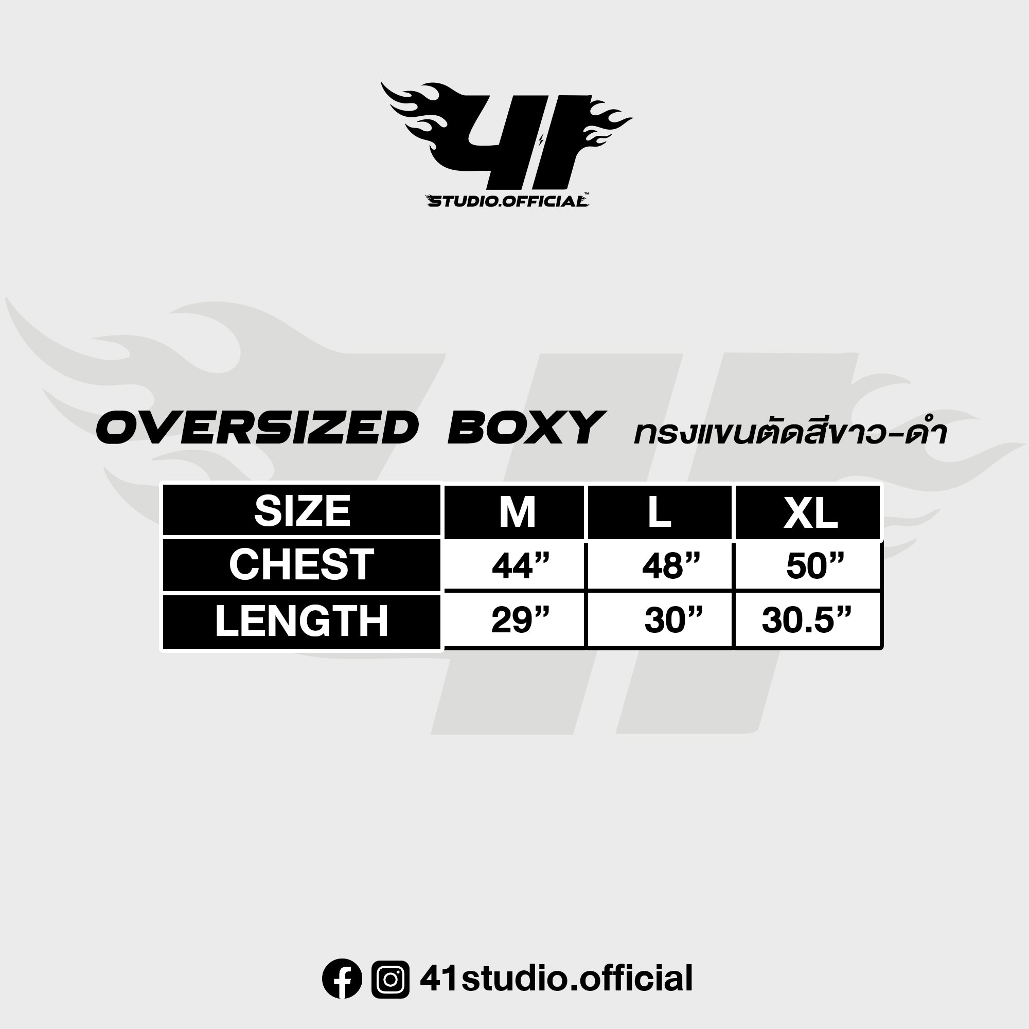 41studio Oversize T-shirt cut sleeves | Black